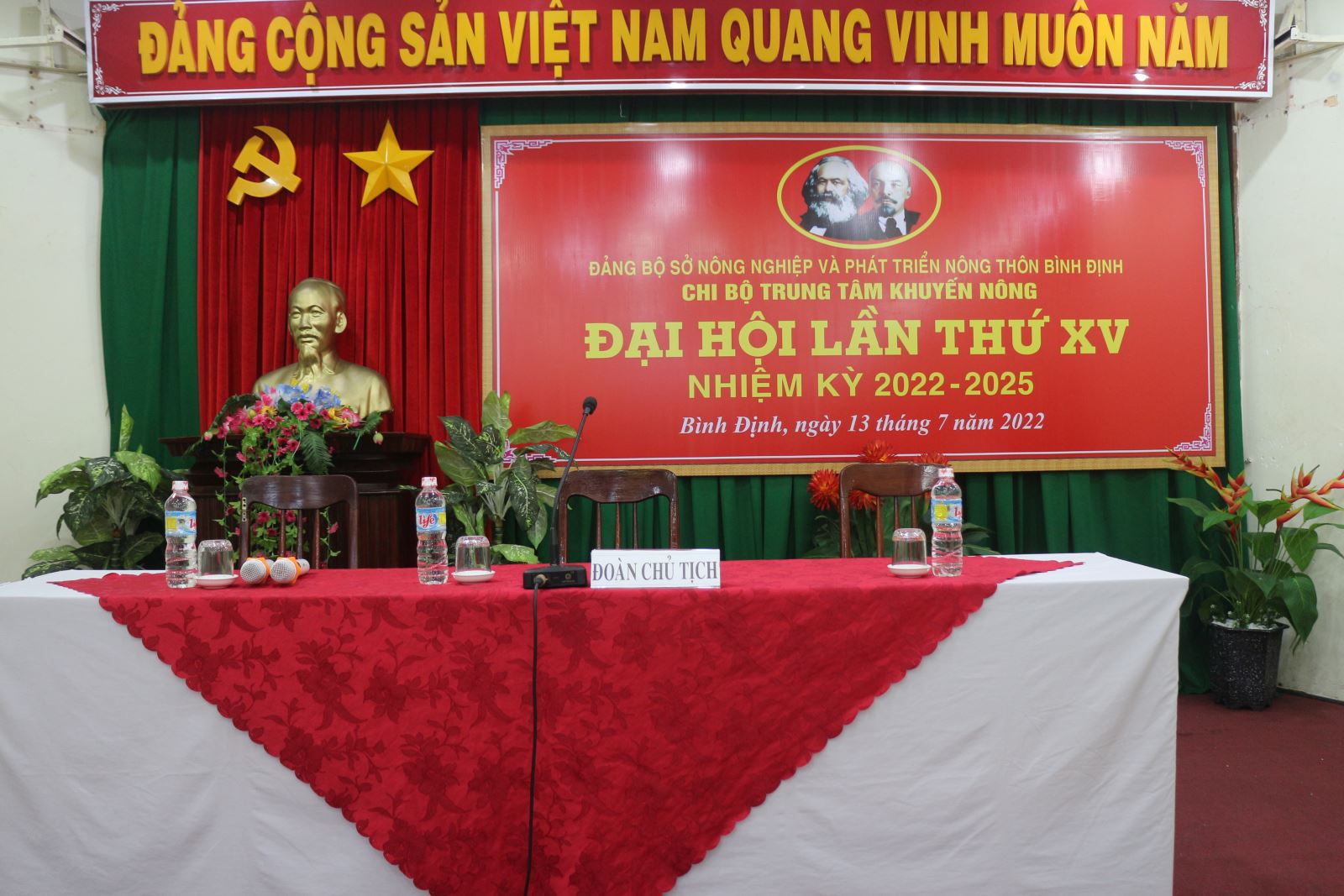 Đại hội XV Chi bộ TTKN nhiệm kỳ 2022-2025